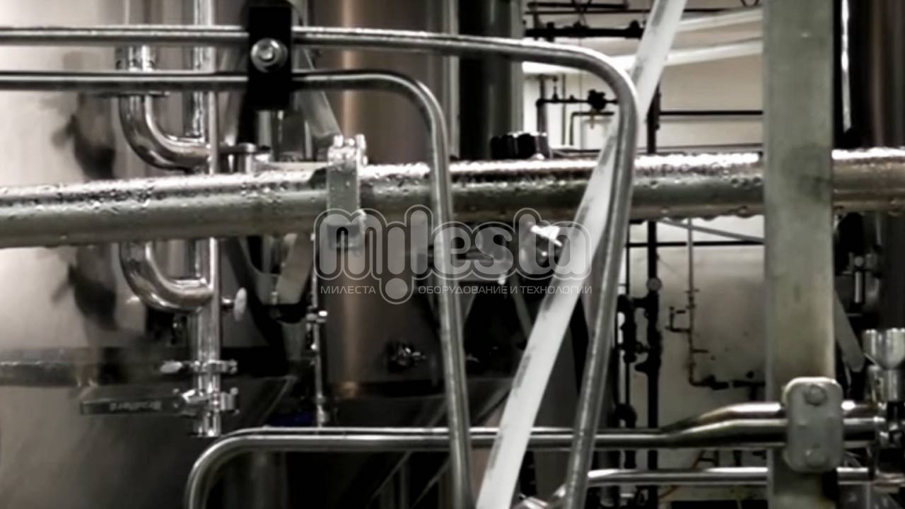 система охлаждения центробежного сепаратора для пива